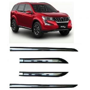 Door Side Beading For XUV 500  - Silver & Black